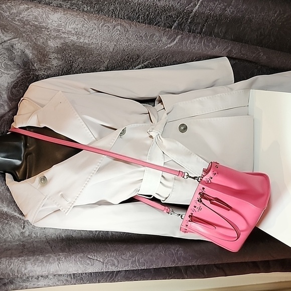 NWT Coach Mini Crosby Carryall With Floral Rivets Detail #F37707 - Picture 3 of 17